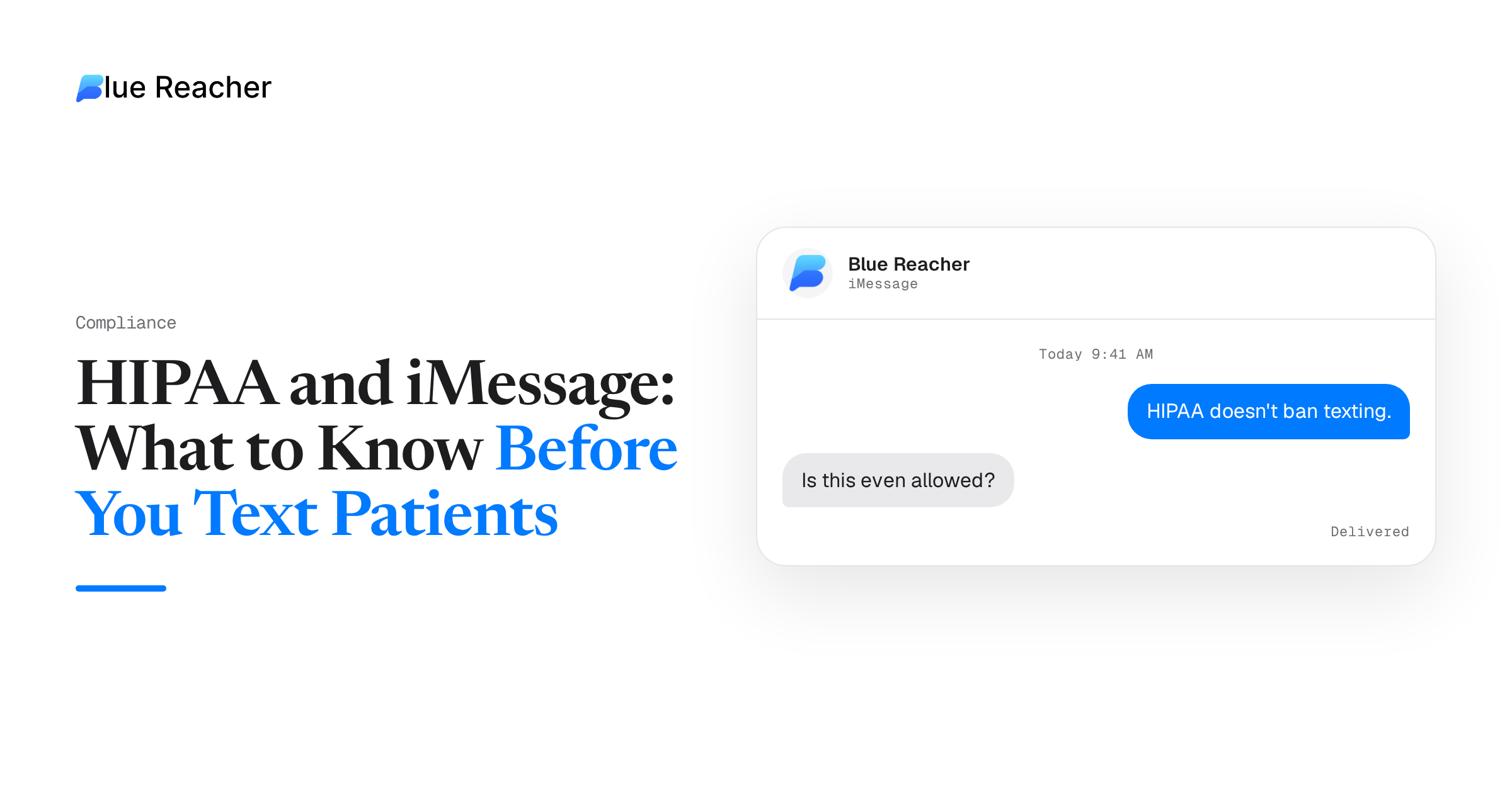 HIPAA and iMessage: What to Know Before You Text Patients