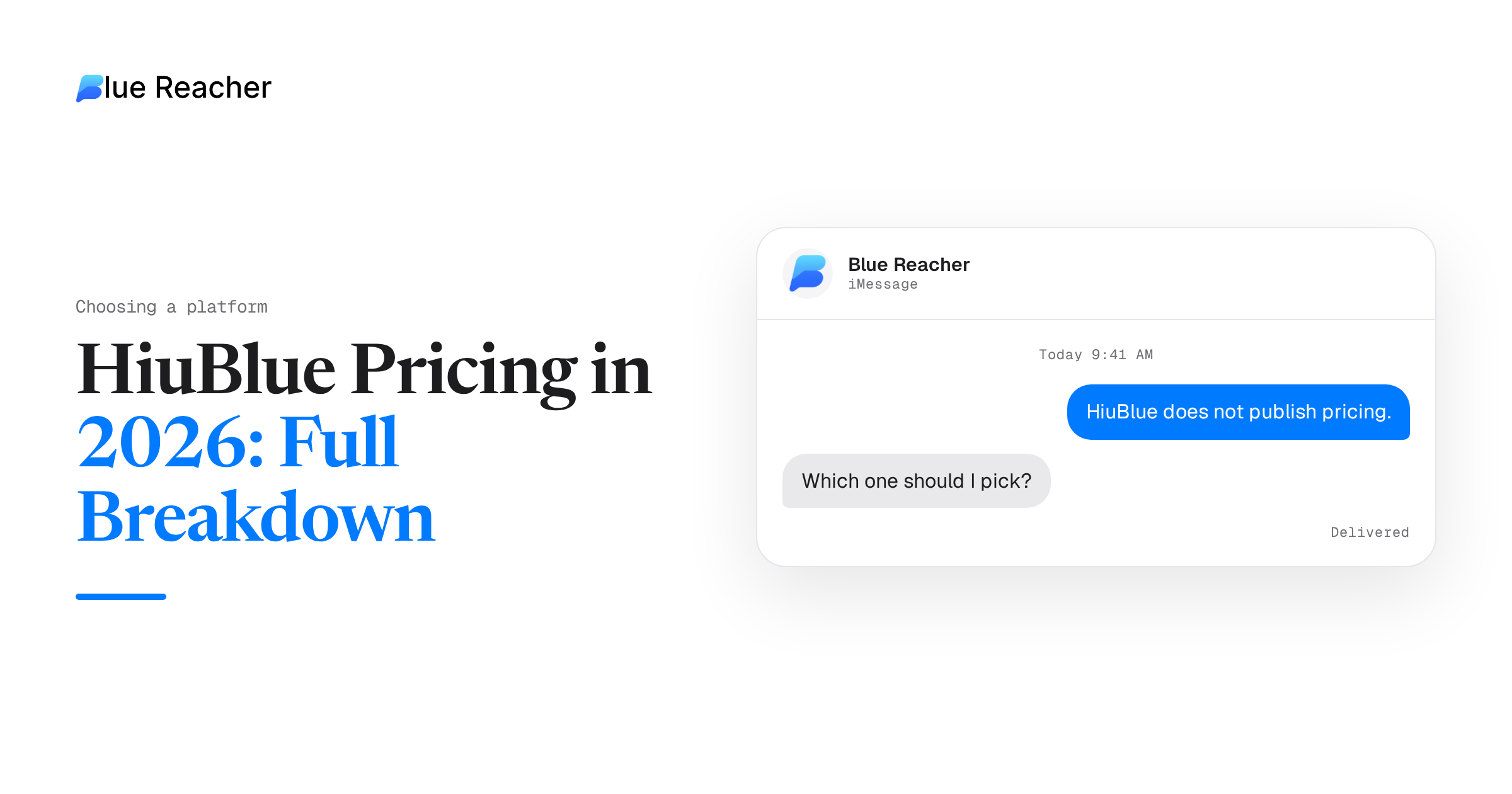 HiuBlue Pricing in 2026: Full Breakdown