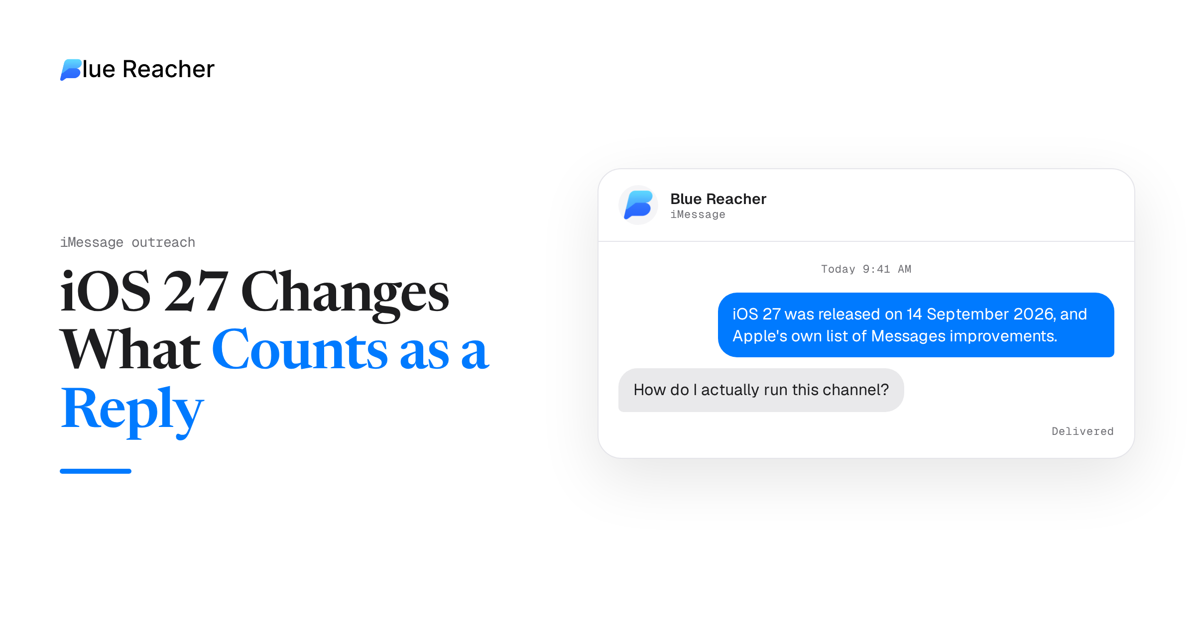 iOS 27 Changes What Counts as a Reply