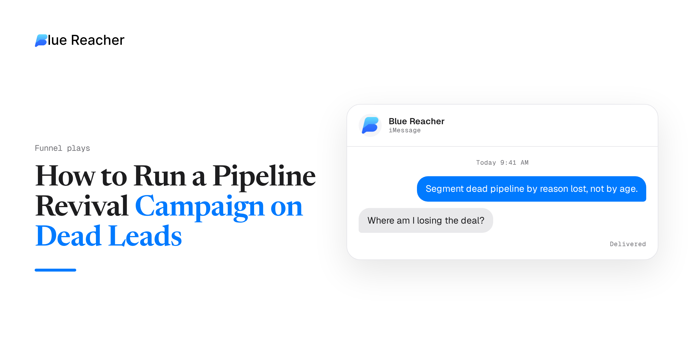 How to Run a Pipeline Revival Campaign on Dead Leads