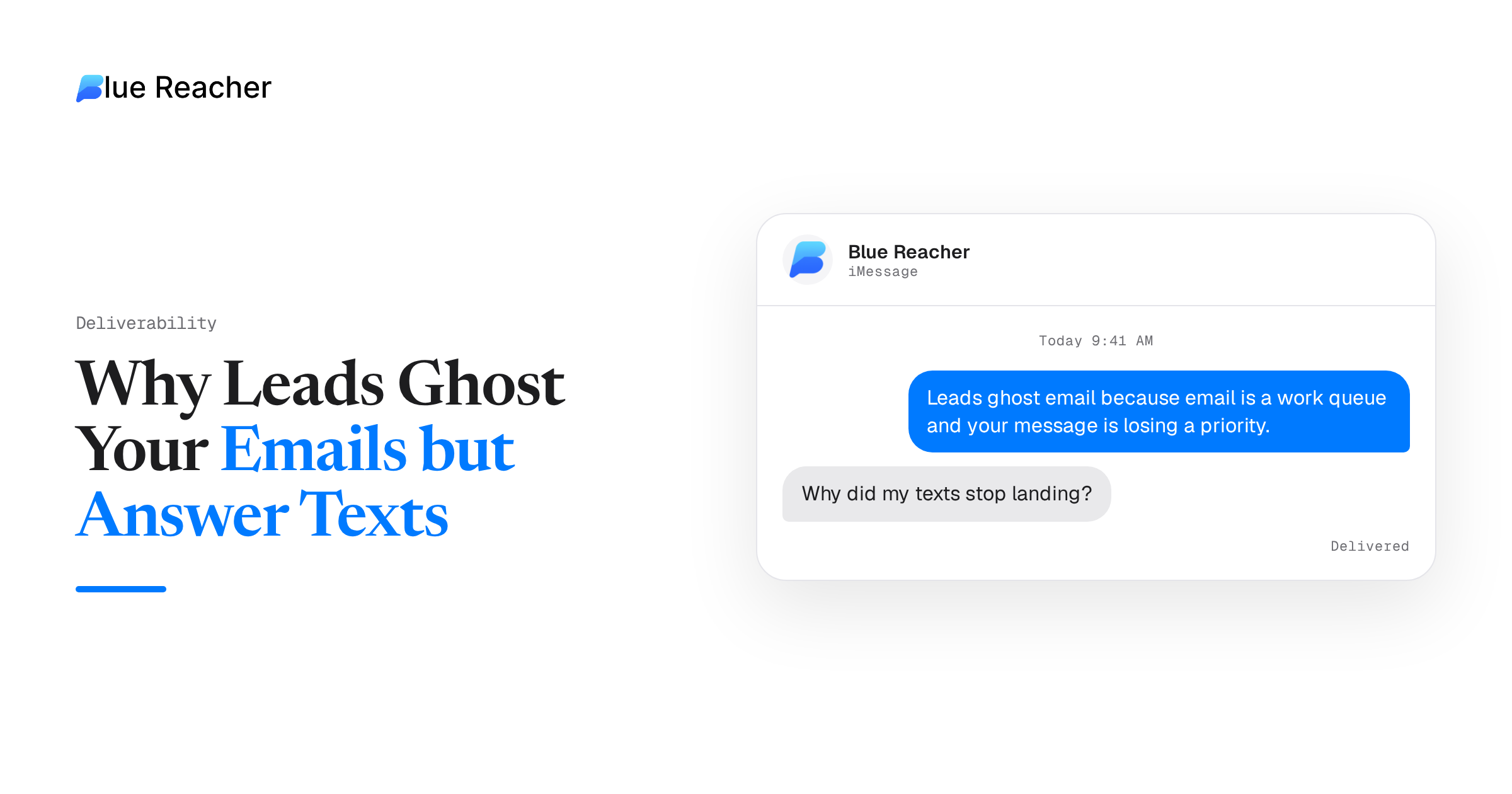 Why Leads Ghost Your Emails but Answer Texts